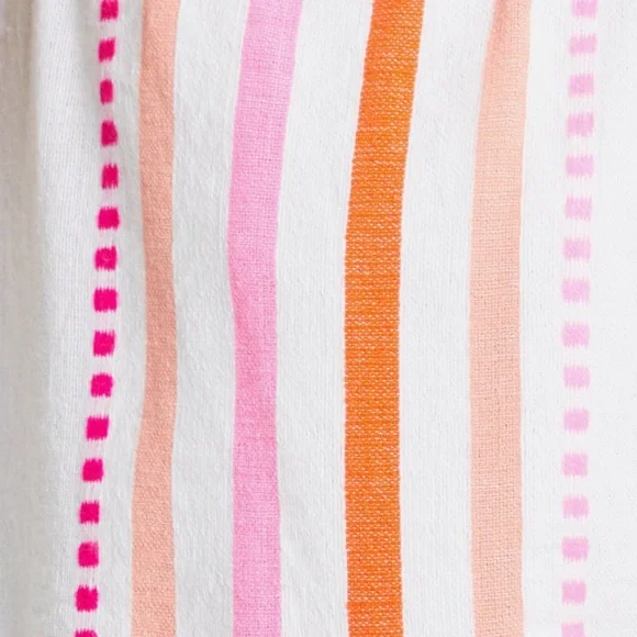 NEW lemlem Eshe Striped Cotton Blend Shorts